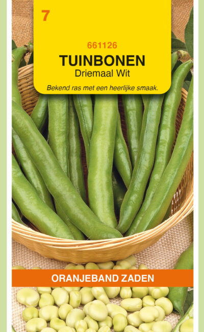 OBZ Tuinbonen Driemaal Wit, 250g