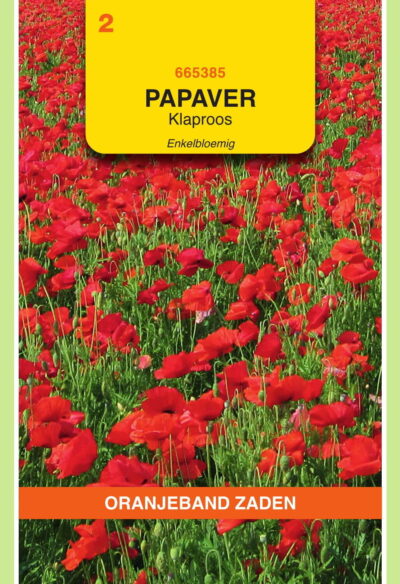 OBZ Papaver, Klaproos enkelbloemig (gewone)