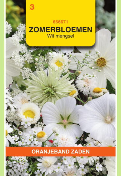 OBZ Zomerbloemen mengsel, wit
