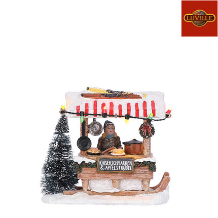 LuVille Kaiserschmarren & apfelstrudel - l11,5xw7xh9,5cm